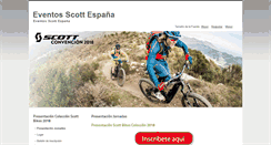 Desktop Screenshot of eventos.bmsportech.es